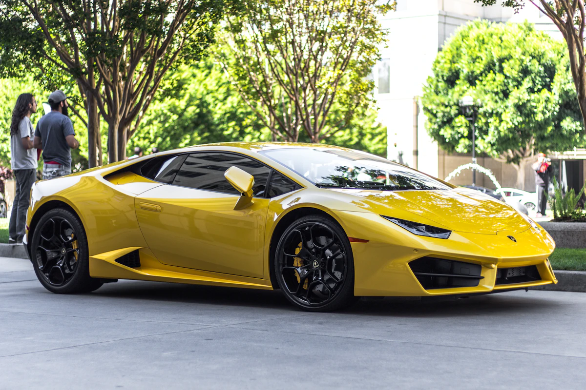 Performance car detail