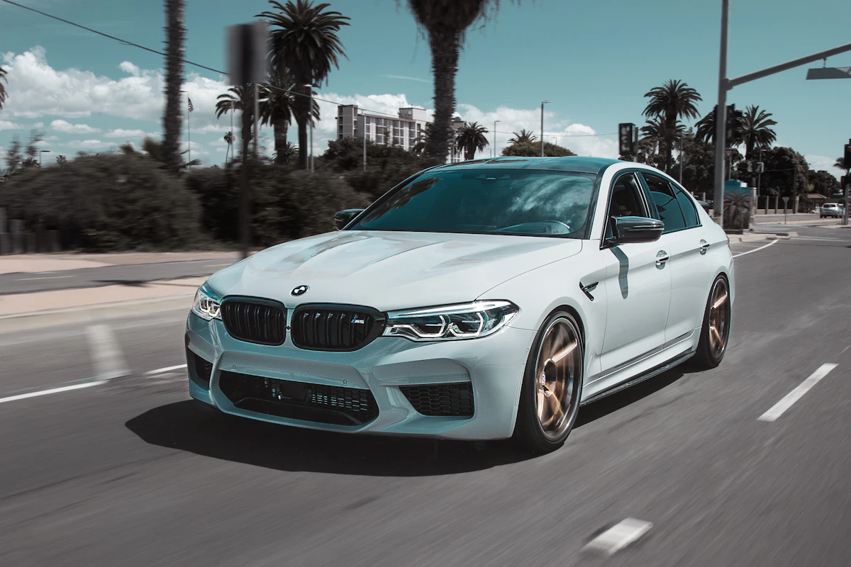 BMW viewed from the front