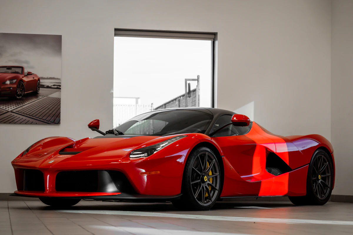 Modified performance car